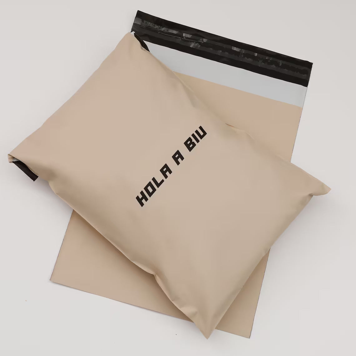 Custom Printed Cream Poly Mailing Bags – Postal Box Paradise
