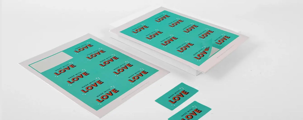 Printed Rectangular Stickers – Postal Box Paradise