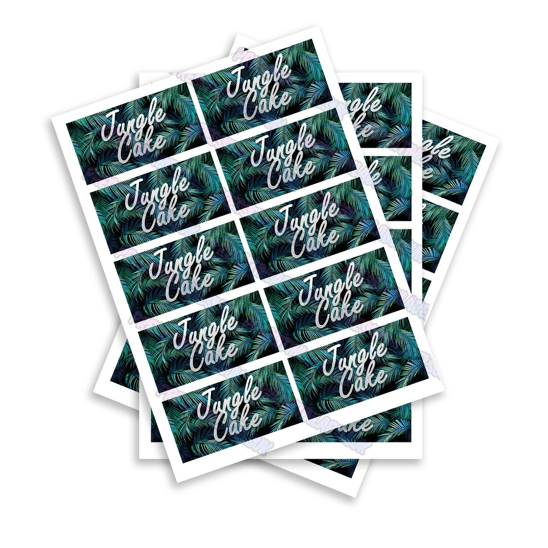 Printed Rectangular Stickers – Postal Box Paradise